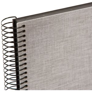 Album a spirale Goldbuch Summertime grigio 35x30 cm 40 pagine nere