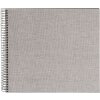 Album a spirale Goldbuch Summertime grigio 35x30 cm 40 pagine nere