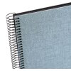 Album a spirale Goldbuch Summertime blu-grigio 35x30 cm 40 pagine nere