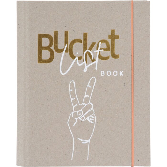 Goldbuch Taccuino fotografico Bucket List 18,5x23 cm 50 pagine bianche punteggiate