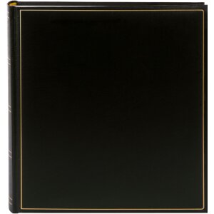 Album fotografico Goldbuch Jumbo Classic nero 30x31 cm 100 pagine bianche