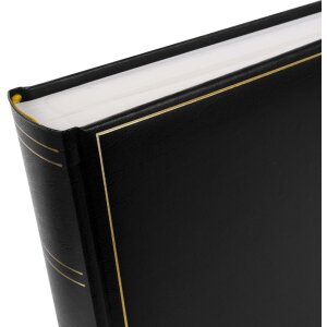 Album fotografico Goldbuch Jumbo Classic nero 30x31 cm 100 pagine bianche