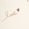 Album di nozze Goldbuch Raining Hearts peach 30x31 cm 60 pagine bianche