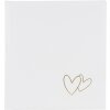 Goldbuch xl album di nozze Cuori 30x31 cm 100 pagine bianche