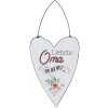Cartello di testo 12x18 cm multicolore 6Y4151