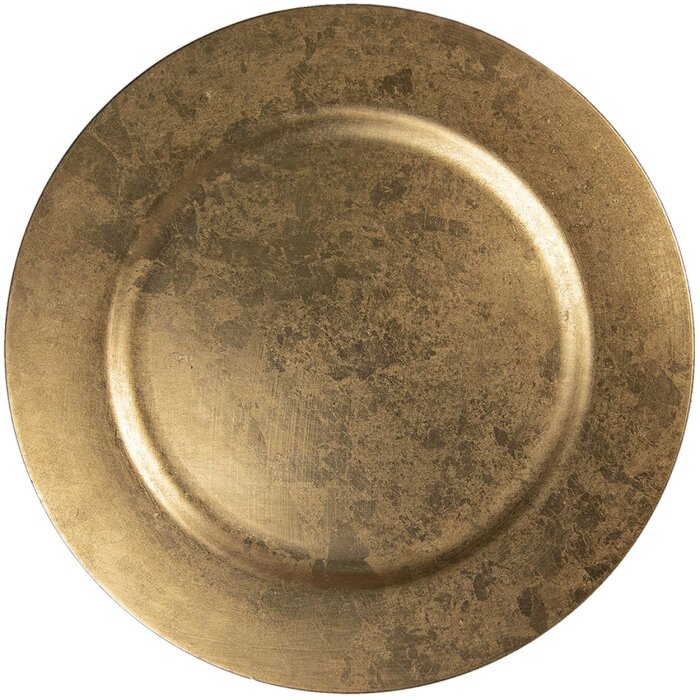 Piatto Ø 33 cm oro 64601