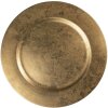 Piatto Ø 33 cm oro 64601