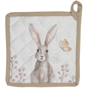 Clayre e Eef Potholder 20x20 cm beige reb45