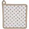 Clayre e Eef Potholder 20x20 cm beige reb45