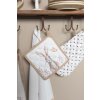 Clayre e Eef Potholder 20x20 cm beige reb45