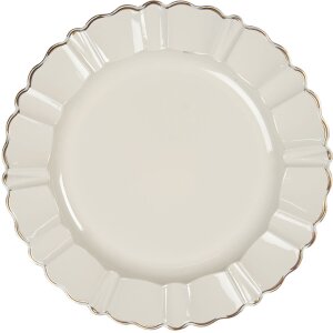 Piatto Ø 33 cm crema 64595N