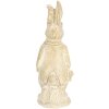 Decorazione coniglio 4x4x11 cm bianco 6PR3078W