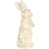 Decorazione coniglio 4x4x11 cm bianco 6PR3079W
