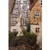 Decorazione coniglio 4x4x11 cm bianco 6PR3079W
