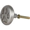 Pomello per porta Ø 4x3 cm argento 64685