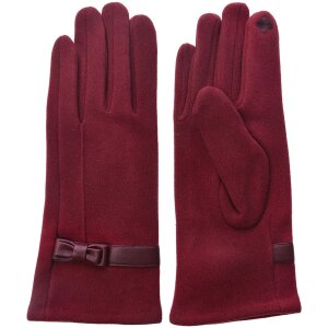 Guanto 8x24 cm rosso MLGL0044