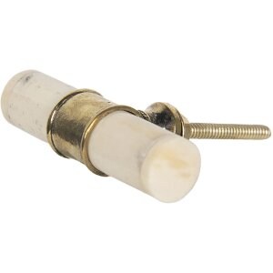 Pomello per porta 6x1 cm crema 64690
