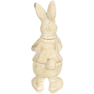 Decorazione coniglio 6x6x13 cm bianco 6PR3096W
