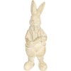 Decorazione coniglio 6x6x13 cm bianco 6PR3096W
