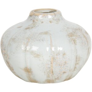 Vaso Ø 14x11 cm bianco 6CE1203
