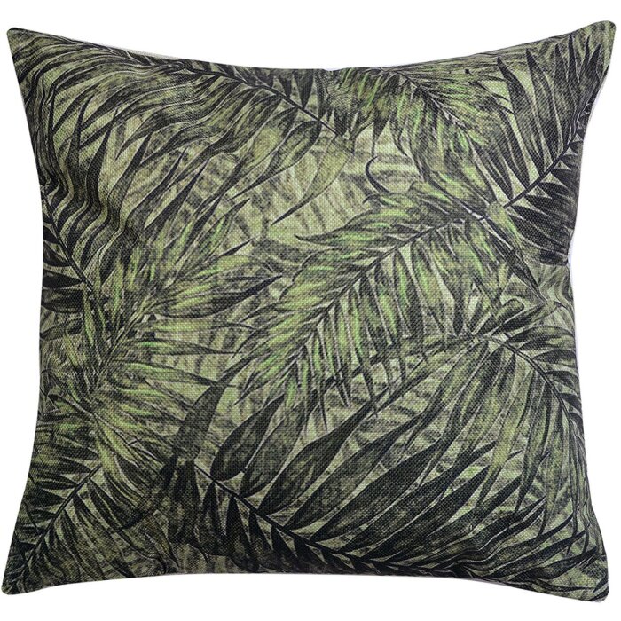 Cuscino imbottito 43x43 cm verde KG023.077
