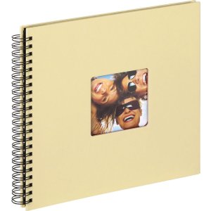 Walther Album a spirale Fun cream 30x30 cm 50 pagine nere
