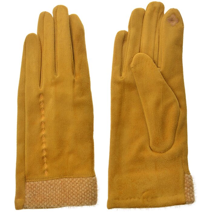 Guanto 8x24 cm giallo JZGL0035Y