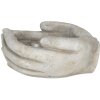 Vaso da fiori 18x16x9 cm beige 6TE0329L