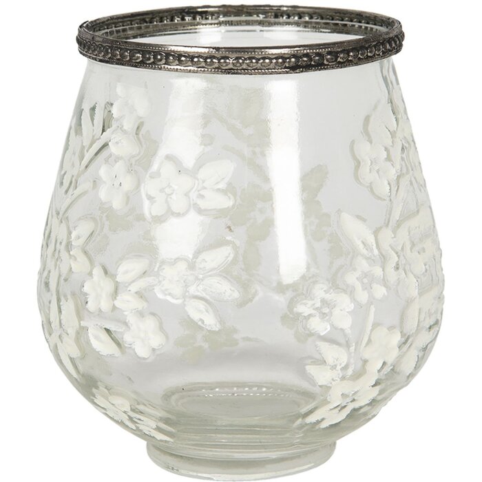 Porta tealight - Porta candela ø 12x13 cm trasparente 6gl2874