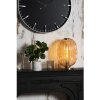 Clayre & Eef 6GL2992 Porta tealight in vetro grigio rotondo 8x10cm