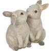 Decorazione coniglio 10x6x10 cm beige 6PR2341