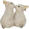 Decorazione coniglio 10x6x10 cm beige 6PR2341