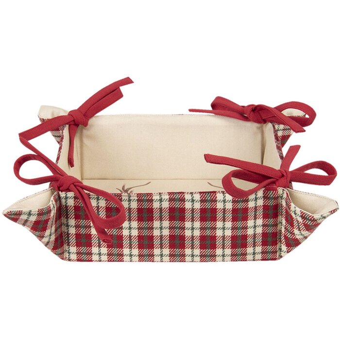 Cestino per pane 35x35x8 cm multicolore COL47