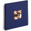 Walther Album a spirale Fun blu 30x30 cm 50 pagine nere