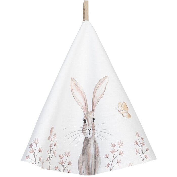 Asciugamano da cucina Ø 80 cm beige REB48