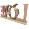 Decorazione Coniglio 19x3x9 cm rosa 6pr3289