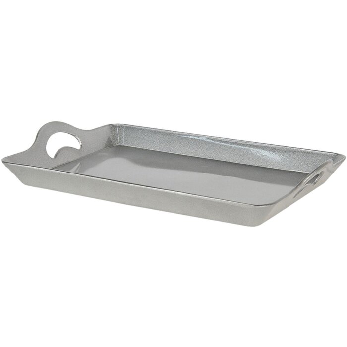 Vassoio 45x32x3 cm argento 64599ZI