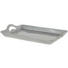 Vassoio 45x32x3 cm argento 64599ZI