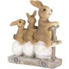 Decorazione Coniglio 11x4x12 cm multicolore 6PR3251
