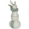 Decorazione coniglio 8x7x17 cm multicolore 6PR3157