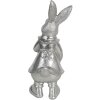 Clayre & Eef 6PR3095ZI Accessori per la casa Coniglio 22 cm Argento