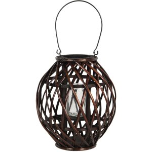 Lanterna Ø 26x30 cm marrone 6RO0491