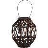 Lanterna Ø 26x30 cm marrone 6RO0491