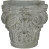 Vaso da fiori 17x17x16 cm grigio 6TE0333