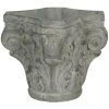 Vaso da fiori 17x17x16 cm grigio 6TE0333