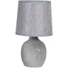 Lampada da tavolo Ø 15x26 cm E14-max 1x40W grigio 6LMC0014