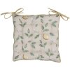 Cuscino per sedia con schiuma 40x40 cm beige LEL29