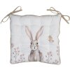 Cuscino per sedia con schiuma 40x40 cm beige REB29