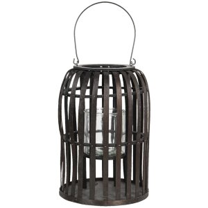 Lanterna Ø 25x36 cm marrone 6RO0494