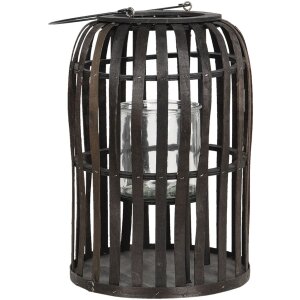 Lanterna Ø 25x36 cm marrone 6RO0494